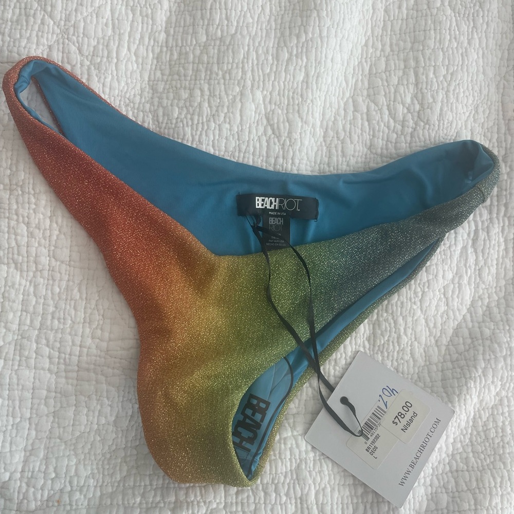 Beach Riot Ombré Bathing Suit Bottoms